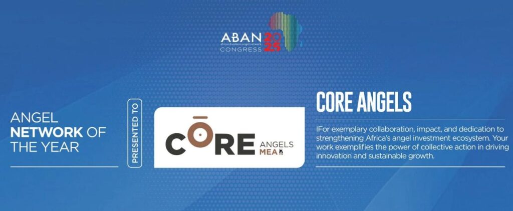 COREangels MEA تحصد “أفضل شبكة مستثمرين ملائكيين في أفريقيا” بجوائز AESIS 2025